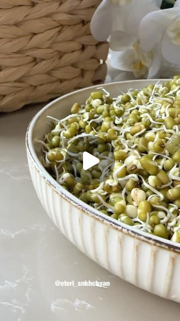 Making Sprouts At Home, How To Make Sprouts, Moong Sprouts, Inflammation Recipes, Anti Inflammation Recipes, How To Make Greens, Anti Inflammation, Vegan Cookbook, Long Tail