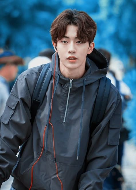 Nam Joo Hyuk Weightlifting Fairy, Nam Joo Hyuk Smile, Asian Men Short Hairstyle, Nam Joo Hyuk Cute, Joon Hyung, Jong Hyuk, Korean Street Fashion Men, Kim Book, Joon Hyuk