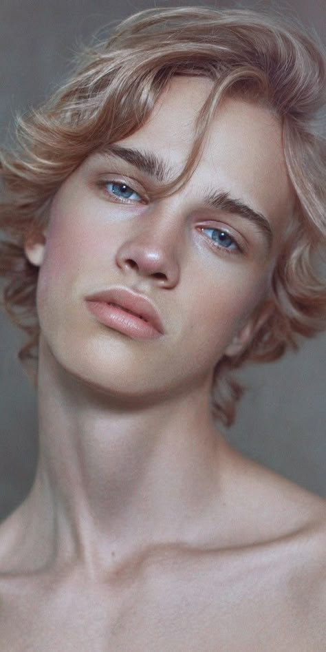 Blonde Male Models, Good Haircut, Male References, Male Pose Reference, People References, Face Drawing Reference, Photographie Portrait Inspiration, Character Inspiration Male, Character Face