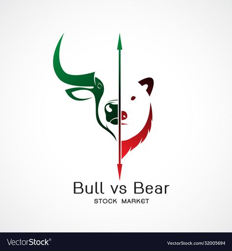 Stock Market Bull And Bear Wallpaper, Stock Market Drawing, Bull Stock Market Logo, Bull And Bear Wallpaper, Big Bull Stock Market Wallpaper, Stock Market Logo Design, Stock Market Tattoo, Bull And Bear Logo, Trader Tattoo