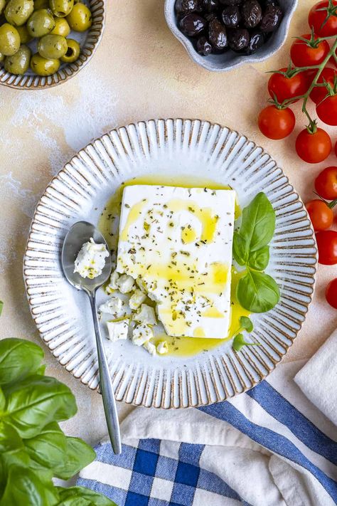 Let's learn everything about Greek feta cheese! #fetacheese Feta Cheese Board, Greek Food Photography, Feta Stuffed Peppers, Vegan Feta Cheese, Greek Restaurant, Watermelon Feta Salad, Greek Restaurants, Milk It, Pasteurizing Milk