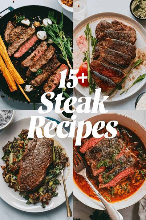 15+ Amazing Steak Recipes You Must Try for Your Next Dinner Party!

Planning a dinner party? These steak recipes will impress your guests! From juicy grilled steaks to savory marinades and mouthwatering sides. each dish promises delicious flavors. Perfect for gatherings. these recipes will make your meal unforgettable. Try different cuts like ribeye and filet mignon for a true culinary adventure! https://foodeau.com/steak-recipes Elegant Meat Dishes, Dinner Ideas For Two Steak, Holiday Steak Dinner, Cook Steak In Oven, Steak Recipes For Dinner, Outback Steakhouse Recipes, Grilled Porterhouse Steak, Steak Appetizers, Rib Eye Recipes