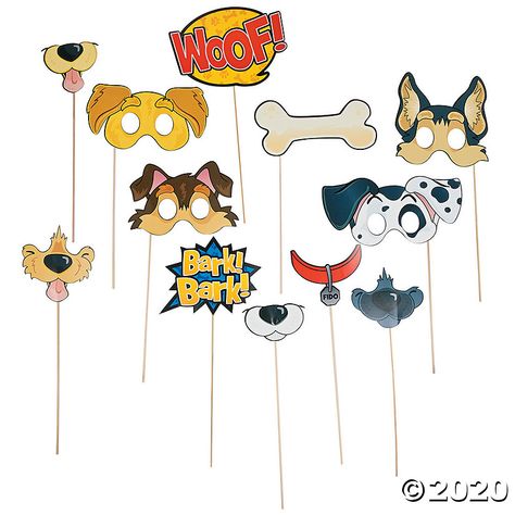 Puppy Dog Party, Photo Stick, Dog Themed Parties, Puppy Birthday Parties, Puppy Birthday, Paw Patrol Party, Dog Birthday Party, Puppy Paws, Dog Party