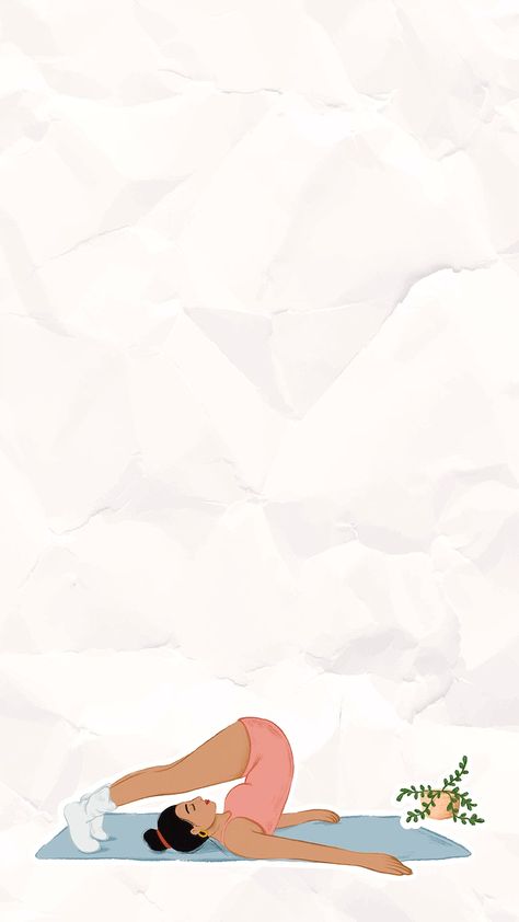 Iphone Wallpaper White, Wallpaper White Background, Crumpled Paper Background, Yoga Background, Arte Yoga, Yoga Illustration, Mobile Wallpaper Iphone, Yoga Logo, Crumpled Paper