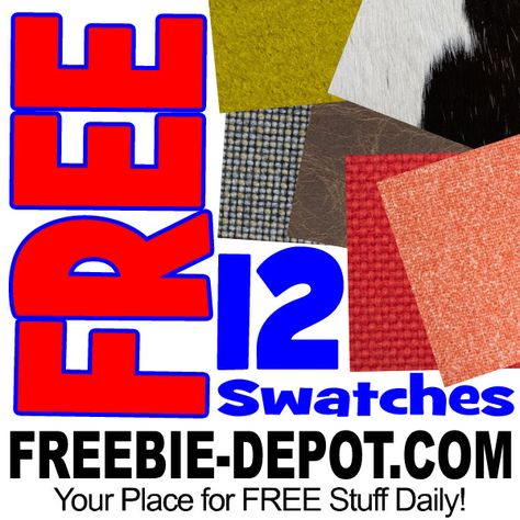 ►► 12 FREE Fabric Swatches ►► #Free, #FREEStuff, #Freebie, #FrugalFind, #FrugalLiving ►► Freebie Depot Free Fabric Swatches, Free Fabric Samples, Free Stuff, Free Fabric, Fabric Swatches, Fabric Samples, Making Money, Make Money Online, Money Online