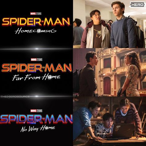 THEHEROSOURCE | 🤜🏼💥🤛🏼 on Instagram: “The MCU #SpiderMan Trilogy 🤟🏼🕸” Spiderman Trilogy, Mcu Spiderman, Aquaman 2018, Man Movies, Aquaman, Marvel Studios, Good Movies, Spiderman, Marvel