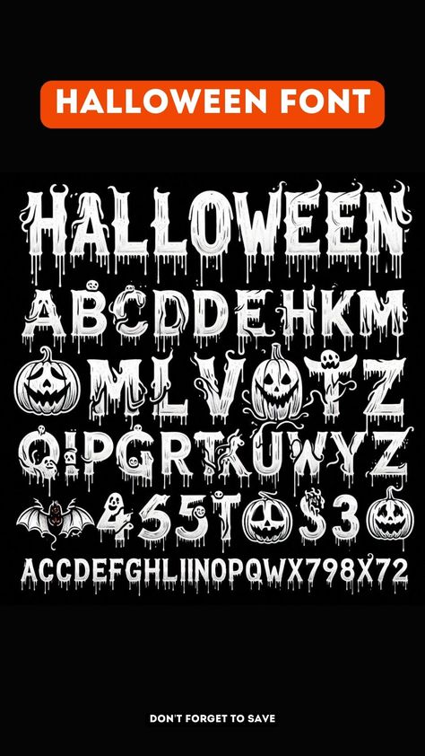 Explore the ultimate collection of creepy Halloween typography, featuring fonts that evoke chills and thrills. Perfect for all your spooky designs! 🕷️ #CreepyTypography Halloween Typography Design, Creepy Font, Halloween Fonts Alphabet, Halloween Lettering, Halloween Typography, Halloween Font, Unique Lettering, Popular Trends, Typography Hand Drawn