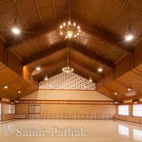 Banquet hall: commercial spaces by monoceros interarch solutions,modern plywood | homify 75th Birthday Decoration Ideas, Banquet Hall Design Interiors, Banquet Hall Design, Birthday Decoration Ideas At Home, Event Venue Design, Birthday Decoration Ideas, Bakery Design Interior, Function Hall, Hall Lighting