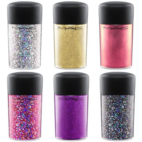 Glitter Makeup Products, Mac Glitter, Mac Nails, Glitter Product, Unicorn Desserts, Makeup Materials, Sparkly Makeup, Glitter Crafts, Cosmetic Glitter