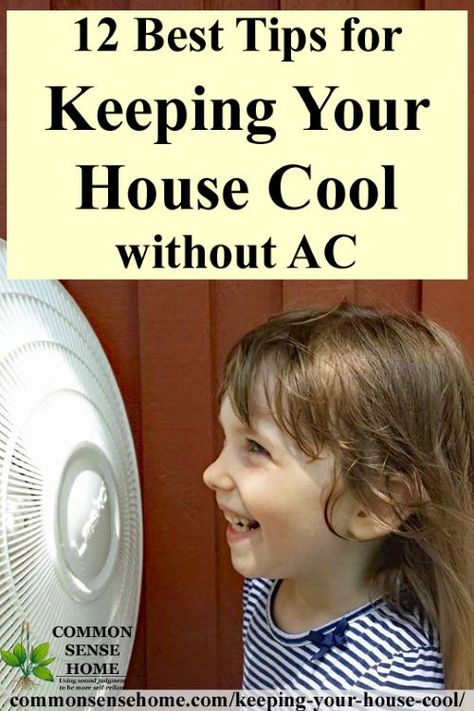 Keeping Your House Cool without AC - Whether you want to cool a room or cool your house, these tips will help you be more comfortable in extreme summer heat. Energy Saving Tips, Emergency Prepping, Simple Life Hacks, Saving Ideas, Off Grid Living, Alternative Energy, Survival Tips, Emergency Preparedness, Summer Heat