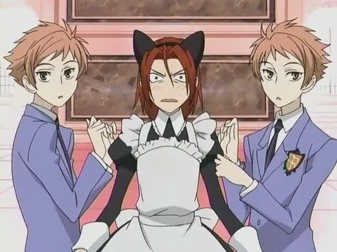 Poor Kasanoda. He shouldn't have trusted the Hitachiin twins. Ouran High School Host Club Funny, Ouran Highschool Host Club, Host Club Anime, My Candy Love, Ouran Highschool, Ouran Host Club, School Clubs, Ouran High School Host Club, High School Host Club