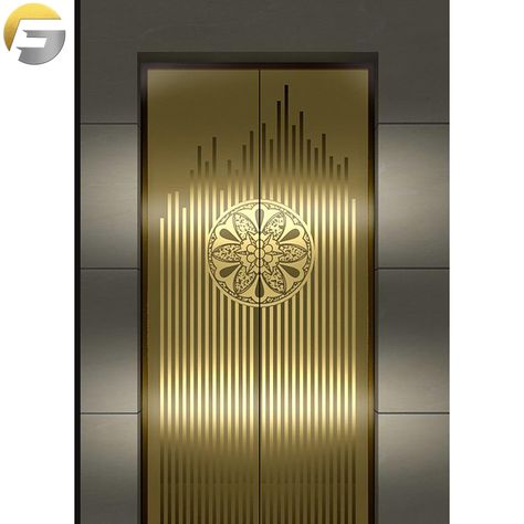 Partition Screen, Elevator Door, Home Hall Design, Stainless Steel Sheet, Event Design Inspiration, Lift Design, Steel Sheet, Hospital Design, Hall Design