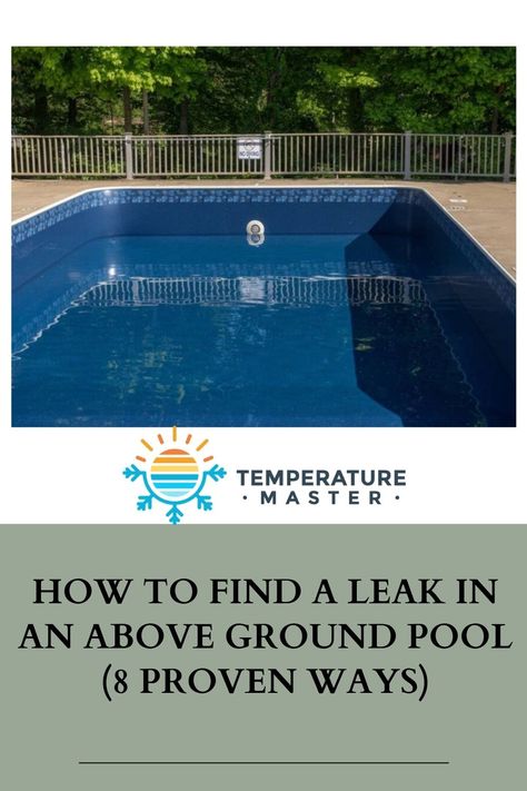 💦 Say goodbye to pool leaks! 🏊‍♂️🔍 Discover effective methods to find and repair leaks in your above-ground pool. Keep the water in and the worries out. #PoolMaintenanceTips Pool Plumbing, Vinyl Repair, Intex Pool, Pool Liner, Vinyl Liners, Above Ground Swimming Pools, Pool Maintenance, Pool Equipment, Inflatable Pool