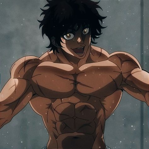 Baki Hanma Profile, Baki Aesthetic Pfp, Baki Pfp Cold, Baki Pfps, Baki Hanma Pfp, Baki Hanma Icons, Baki Hanma Wallpaper, Zyzz Wallpaper, Baki Hanma Manga