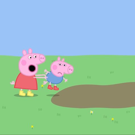 Peppa Pig Pictures, Peppa Pig Memes, Peppa And George, George Peppa, Pepper Pig, Peppa Pig Funny, Peppa Pig George, Kids Cartoons, Pig Pictures