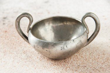 How to Clean Pewter Cleaning Pewter How To, Cleaning Pewter, How To Clean Pewter, Simple Soap, Cleaning Cabinets, Stain Removers, Missing Person, Vintage Pewter, Antique Plates