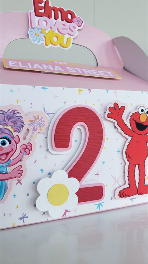 Elmo Bday Party Ideas, Abby Sesame Street Birthday, Pink Sesame Street Birthday, Elmo Photo Shoot Ideas, Sesame Street Birthday Party Ideas Girl, Elmo And Abby Cadabby Birthday Party, Elmo First Birthday Party Girl, Girl Sesame Street Birthday, Stormi Birthday