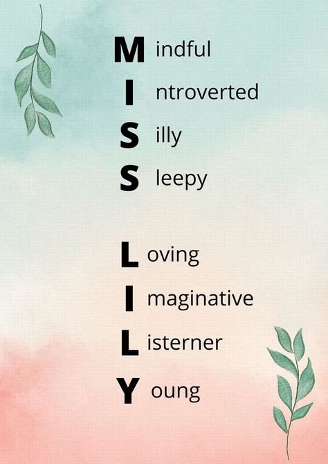 Family Acrostic Poem, Name Acrostic Poem, Respect Acrostic Poem, Acrostic Poem Examples Names, Acrostic Poems For Kids, Acrostic Poem Name, Poem Examples, Teacher Acrostic Poem, Acrostic Poem Examples