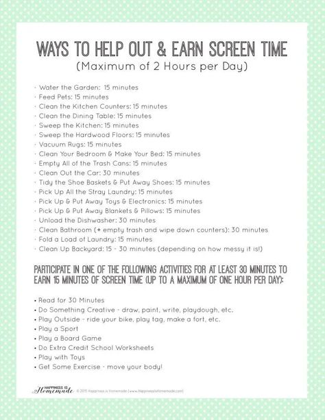 9 Ways to Manage Screen Time for Kids this Summer – Family Tech Screen Time Rules Printable, Earn Screen Time, Screen Time Chart, Chore Schedule, Screen Time Rules, Screen Time For Kids, Time For Kids, Limiting Screen Time, Happiness Is Homemade