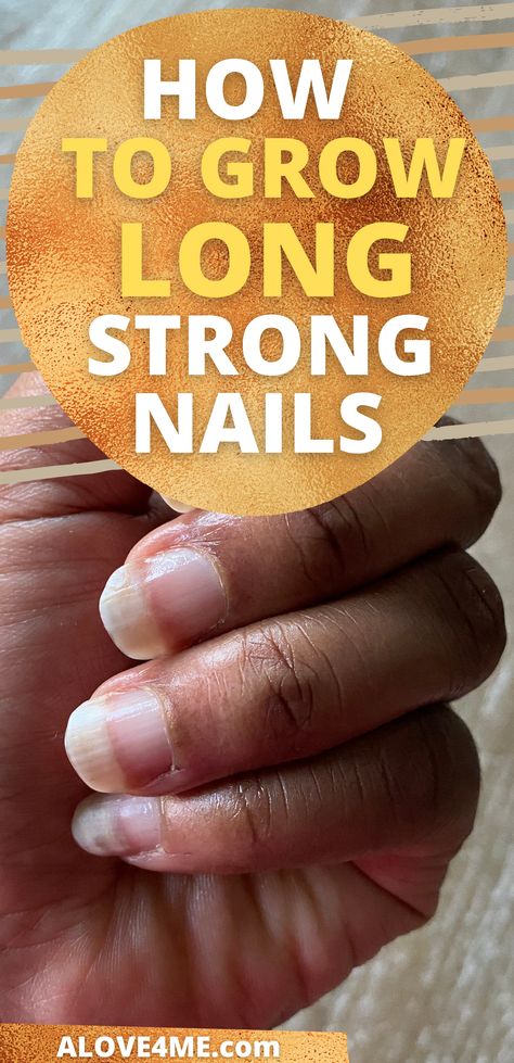 These TOP TIPS will show you how to grow nails long fast. How To Grow Nails Faster In A Week Tips, Make Nails Grow Faster In A Week, Growing Nails Faster In A Week, Strong Nails How To Get, Growing Nails Faster, How To Grow Nails Faster In A Day, Nail Growth Tips Faster Overnight, How To Grow Nails Faster Overnight, Nail Growth Tips Faster