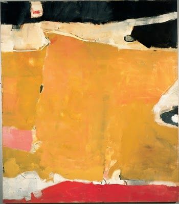 Richard Diebenkorn | 1952 Untitiled Bay Area Figurative Movement, Richard Diebenkorn, Robert Motherwell, Cy Twombly, Joan Mitchell, Jasper Johns, Soyut Sanat Tabloları, Camille Pissarro, Paintings I Love