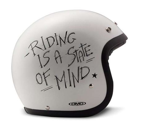 Chopper Helmets, Bikers Quotes, Open Face Motorcycle Helmets, Cafe Racer Helmet, Motorcycle Helmet Design, Roland Sands Design, Motos Vintage, Retro Helmet, Motos Harley