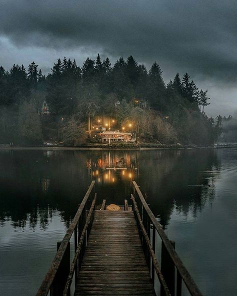 Tom Sawyers island #wildernesslifestyle  Photo by @cole.mgkra Bainbridge Island Washington, Woodland House, Hiking National Parks, Whidbey Island, Bainbridge Island, Old Farm Houses, Destination Voyage, Island Living, Ocean Wave