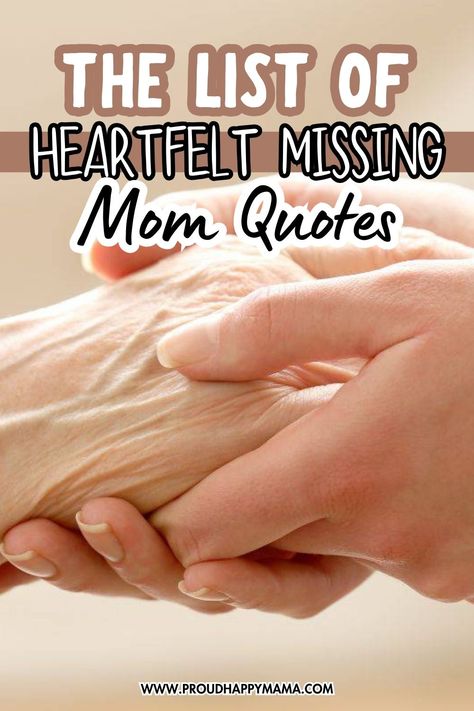 These missing mom quotes offer comfort to those grieving the loss of a mother. Whether you need words of remembrance, support, or healing, these heartfelt quotes help express the love and sorrow of losing a mother. Find beautiful quotes to honor and remember her. Quotes About Losing Mom, Missing Mom Quotes, Mom In Heaven Quotes, Mother Son Quotes, Best Mom Quotes, Love You Mom Quotes, Mom Quotes From Daughter, Family Quotes Inspirational, Missing Mom