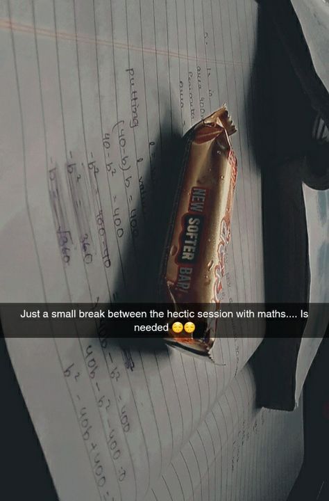 Maths Captions Snapchat, Cadbury Snap, Quick Snacks For Study Nights, Study Streak, Engineering Motivation, Snap Captions, Study Snap, Creative Snapchats, Study Snaps