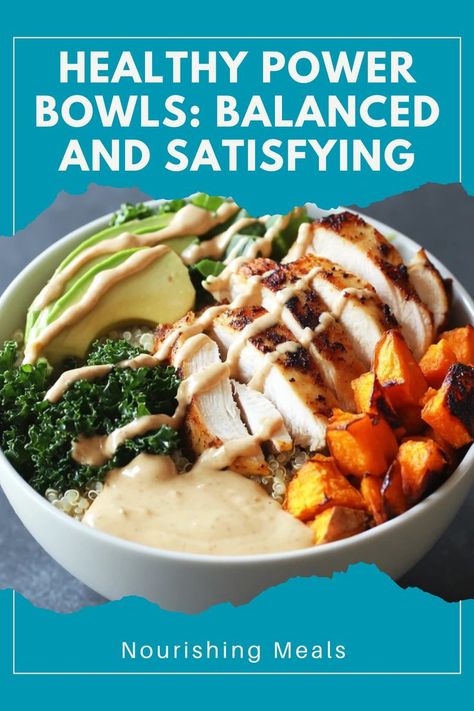 🍽️ Nutritious Bowls – Discover delicious and nutritious power bowl recipes that are perfect for lunch or dinner! Easy to customize for any taste! 🥑 #HealthyPowerBowls #MealPrep #WholesomeEats #HealthyRecipes Nutritious Bowls, Energizing Meals, Power Bowl Recipes, Power Bowl Recipe, Power Bowl, Power Bowls, Bowl Recipes, Dinner Easy, Balanced Meals