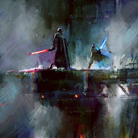 Star Wars Painting, Star Wars Anakin, Star Wars Drawings, Star Wars Concept Art, Paintings And Drawings, Star Wars Wallpaper, Star Wars Artwork, Star Wars Fan Art, Star Wars Images