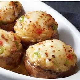 Lobster Stuffed Mushrooms Recipe, Red Lobster Stuffed Mushrooms, Lobster Stuffed Mushrooms, Mushroom Appetizers, Crab Stuffed Mushrooms, Lobster Dishes, Crab Stuffed, Mushroom Dish, Best Appetizer Recipes