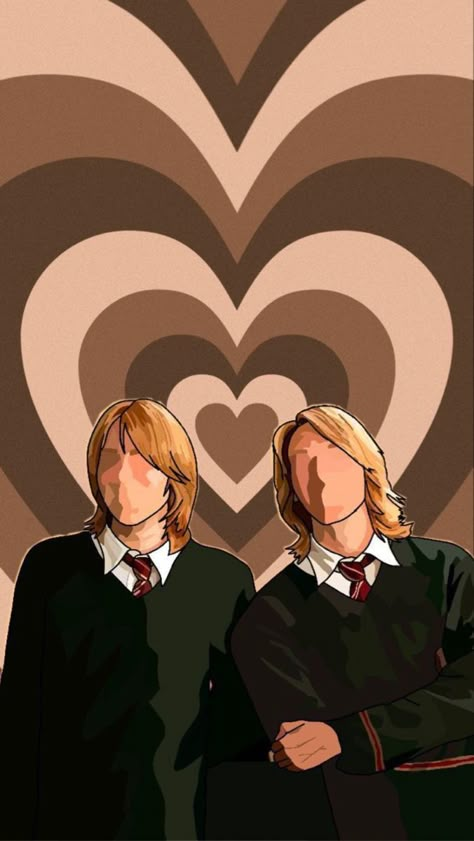 Weasley Twins Weasley Twins Wallpaper, Harry Potter Fred Weasley, George Weasley Fan Art, Weasley Twins Fanart, Twins Wallpaper, Desenho Tom E Jerry, Weasley Aesthetic, Drarry Fanart, Buku Harry Potter