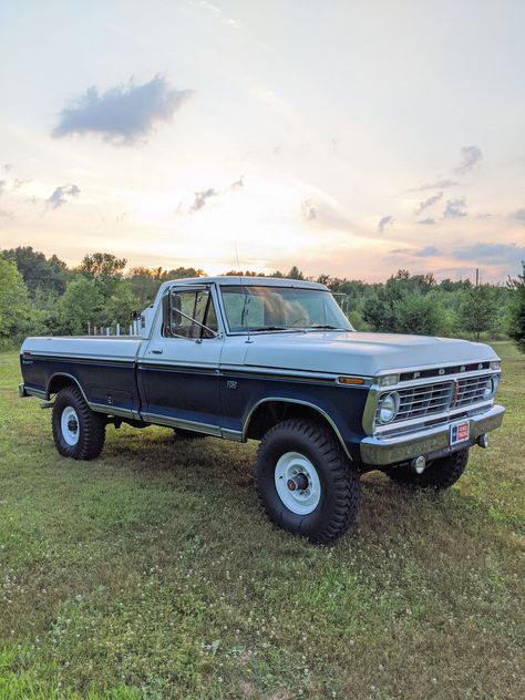 75 Ford Truck, 1973 Ford Truck, 1973 Ford F250 Highboy, 1976 Ford F250 Highboy, Ford Trucks Old, Old Ford F150, Cute Trucks, Old Ford Trucks Vintage, Ford F250 Highboy