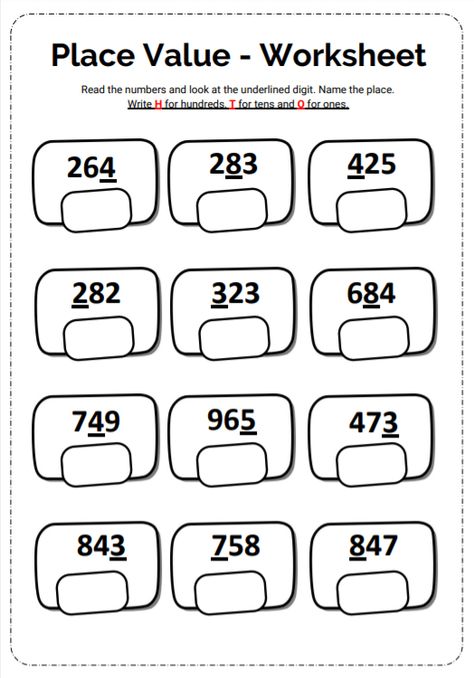 Free Place Value Worksheets, Place Value And Value Worksheets, Math Place Value Worksheets, Value And Place Value Worksheet, 2 Grade Math Worksheets, Place Value Grade 2, Place Value Activities 2nd, Place Value Worksheets For Grade 1, Place Values Worksheets