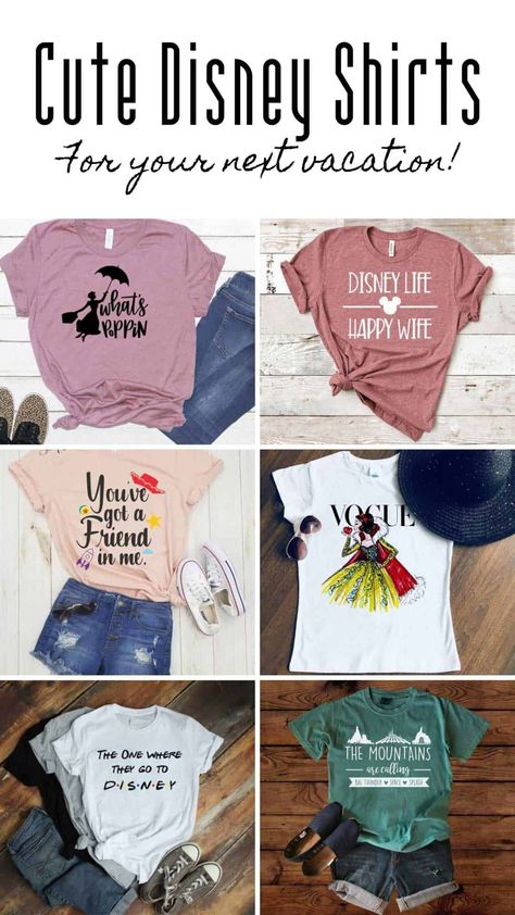 Disney Shirt Ideas, Christmas Outfit Ideas For Family, Cute Disney Shirts, Cute Disney Outfits, Family Disney Trip, Matching Disney Shirts, Disney Trip Shirts, Disney World Outfits, Diy Disney Shirts