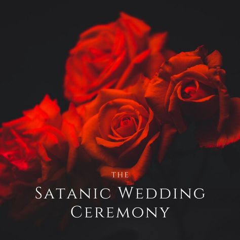 🌹The Satanic Wedding Ceremony 🌹 As a ritual leader and Priestess, one of the most common questions I’m asked is if I can share a Satanic wedding ceremony. I’m hoping that this script will fill that void and inspire you to make this ceremony your own. Wedding Ceremony Script, Scene Punk, Alternative Aesthetic, Wedding Altars, Passion For Life, Second Wedding, Common Questions, A Script, Emo Scene