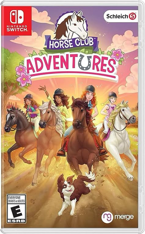 Amazon.com: Horse Club Adventures - Nintendo Switch : Crescent Marketing Inc: Everything Else Horse Club, Riding Stables, Horse Games, Wilde Westen, Horse Grooming, Pet Clinic, Nintendo Switch Games, Horse Saddles, Horse Farms