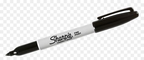 Pen Png, Sharpie Pens, Sharpie Marker, Black Sharpie, Png Download, Free Png, Png Image, Markers, Pen