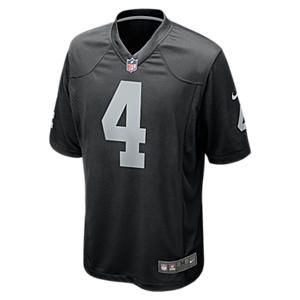 NFL Oakland Raiders (Derek Carr) Men's Football Home Game Jersey Todd Gurley, Derek Carr, Nfl Oakland Raiders, Raiders Fans, Nfl Games, Nike Jersey, Nike Nfl, Football Kids, Game Jersey