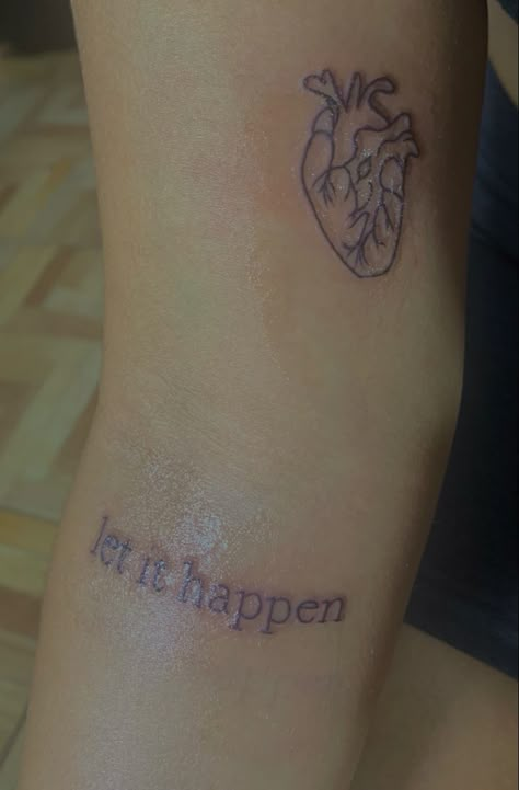 Let It Happen Tattoo Tame Impala, Let It Happen Tattoo, Tame Impala Tattoo, Impala Tattoo, Let It Happen, 2023 Mood, Tame Impala, Music Ideas, Dainty Tattoos