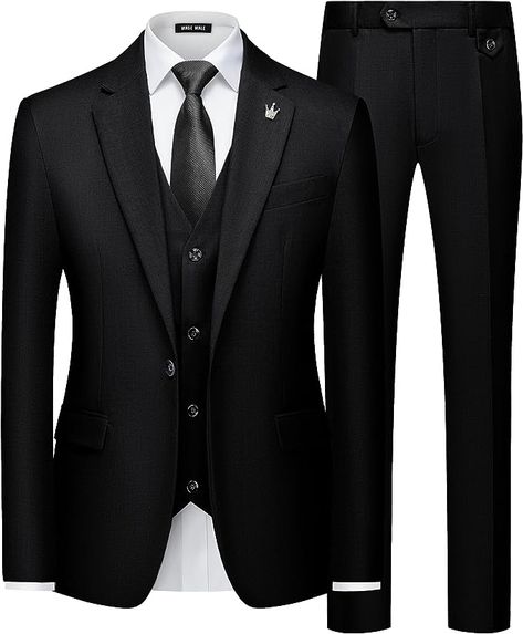 3 Piece Tuxedo, Male Suits, Film Costumes, Suit Pant, Tuxedo Suit, Holiday Party Outfit, Slim Fit Suit, Blazer Vest, 3 Piece Suits