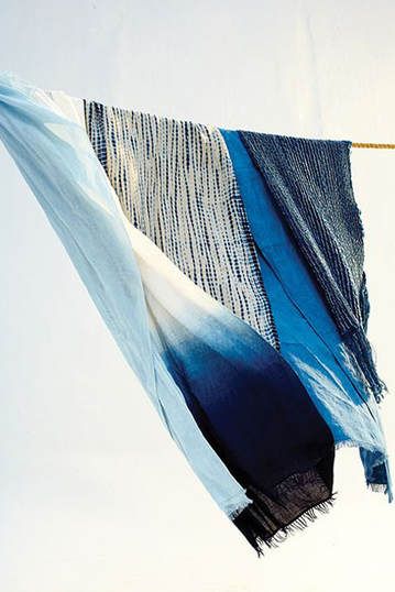 INDIGO ARTISTS: LINKS I LOVE - HILARY L HAHN Indigo Textiles, Fabric Photography, Blue Monday, Mood Indigo, Shibori Tie Dye, Indigo Shibori, Indigo Dye, Feeling Blue, Clothes Line