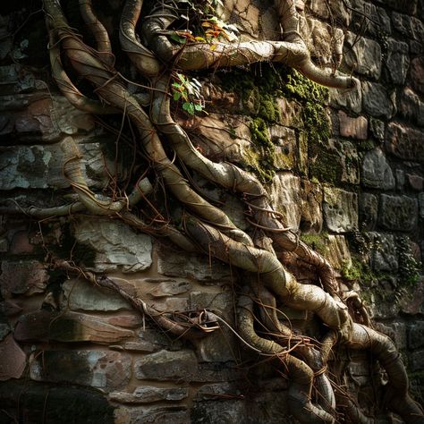 Ancient Wall Roots: A dense network of tree roots enveloping the rugged stones of an old, textured wall. #roots #wall #ancient #nature #stone #aiart #aiphoto #stockcake ⬇️ Download and 📝 Prompt 👉 https://ayr.app/l/2Woz Roots Aesthetic, Ancient Stone Wall, Old Wall, Tree Roots, Textured Wall, Stone Wall, How To Take Photos, Reign, Free Photos