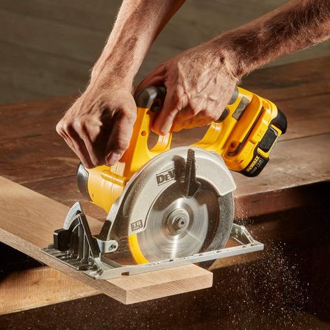 25 Measuring Hacks All DIYers Should Know | The Family Handyman Serra Circular, Saw Tool, Commercial Bathroom Sinks, Carpentry Diy, Circular Saw Blades, Family Handyman, Saw Blades, Combo Kit, Circular Saw