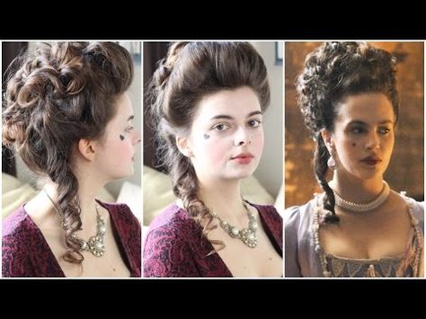 Yes, the hair tutorial is here! In today’s video I’m going to show you how to recreate a gorgeous 18th century hairstyle inspired by the Hulu original show Harlots, which is set in Georgian London. We’re also going to talk about the hair trends of the period. Enjoy watchin and be sure to check out … Continue reading 18th Century Hair Tutorial | Hulu Harlots 18th Century Hair Tutorial, 1600 Hairstyles, 1800 Hairstyles Woman Tutorial, Rococo Hair Tutorial, 1700 Hairstyles Woman, 18th Century Hairstyles Woman, Victorian Hairstyles Tutorial, 17th Century Hairstyles, 17th Century Hair