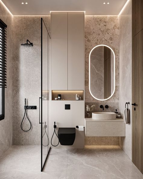 #interiordesign Rectangular Washroom Design, Luxury Toilet Design, Small Washroom Design, Modern Washroom Design, Hotel Toilet, Luxury Toilet, Bathroom Design Layout, Washroom Design, Bathroom Design Decor