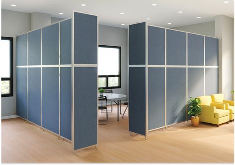 Versare Solutions | Room Dividers, Cubicles, Acoustic Panels and More! Dividing Rooms Without Walls, Temporary Wall Divider, Operable Wall, Cubicle Accessories, Wall Dividers, Accordion Door, Movable Partition, Traffic Management, Portable Partitions