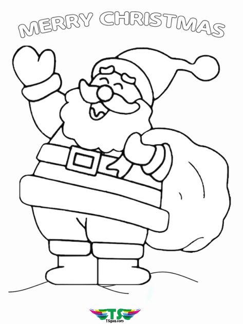 Christmas Coloring Sheets For Kids, Christmas Pictures To Color, Santa Coloring, Merry Christmas Coloring Pages, Kids Christmas Coloring Pages, Santa Coloring Pages, Free Christmas Coloring Pages, Christmas Coloring Sheets, Printable Christmas Coloring Pages