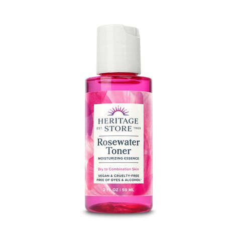 Heritage Store Rosewater, Rose Water Toner, Rose Scent, Organic Apple Cider, Organic Apple Cider Vinegar, Moisturizing Toner, Hydrating Toner, Damask Rose, Skin Care Steps